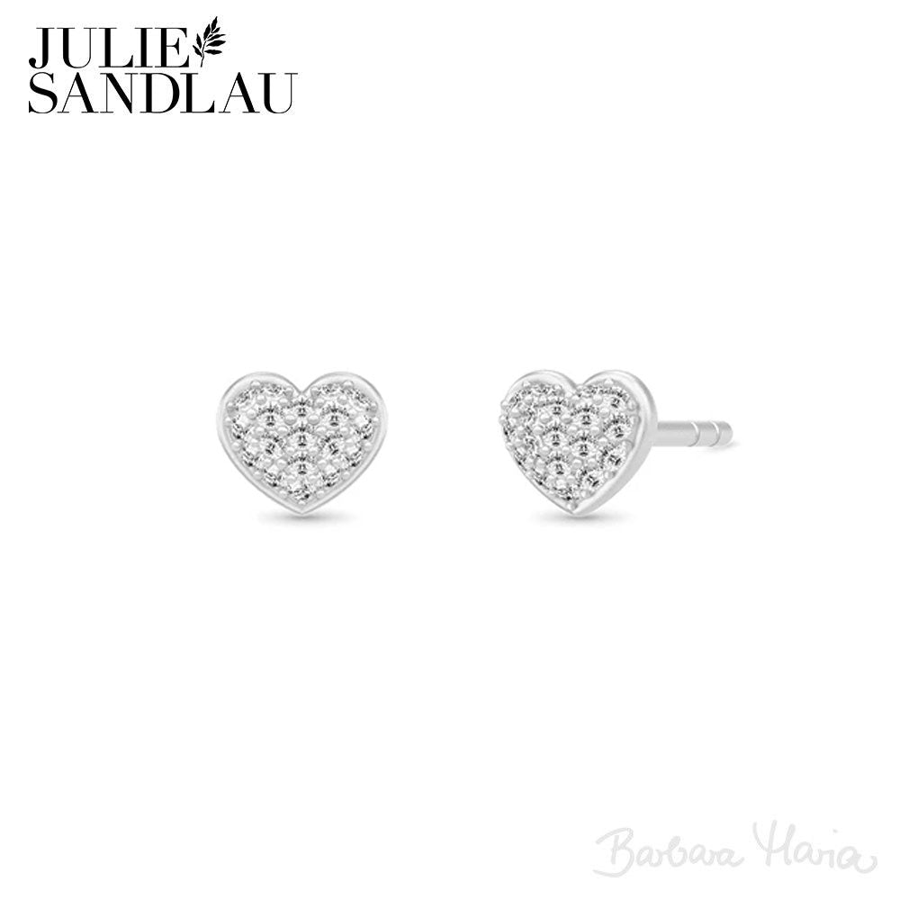 Julie Sandlau Pure Heart øreringe - ST169RHCZ