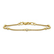 Julie Sandlau Finesse armbånd i forgyldt - BR116GDCZ
