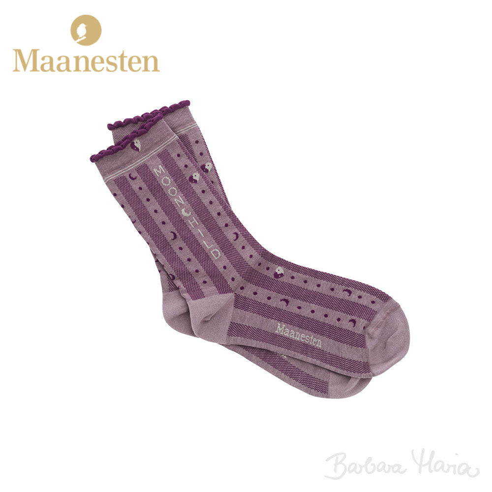 Maanesten Accessories - Spirit Grape sokker - 3811