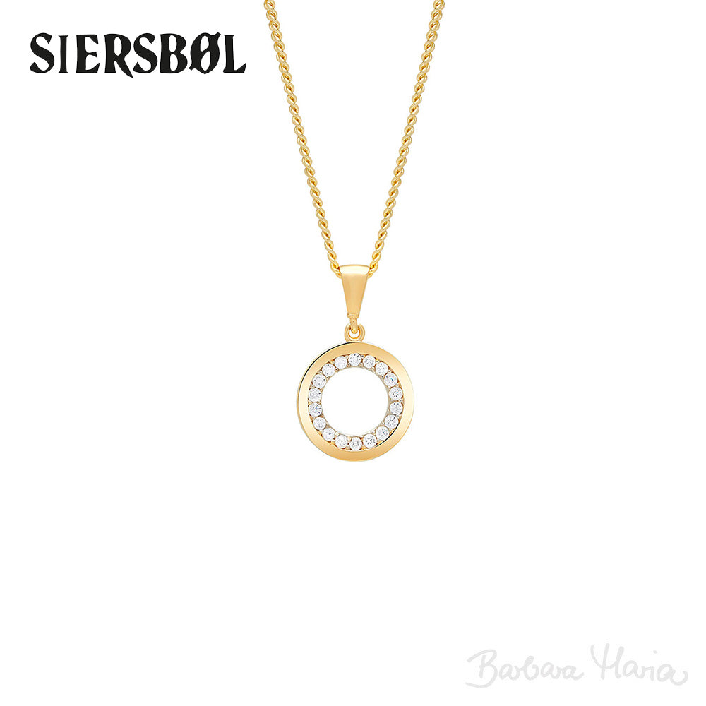 SiersbølGuld vedhæng -  283 034CZ3