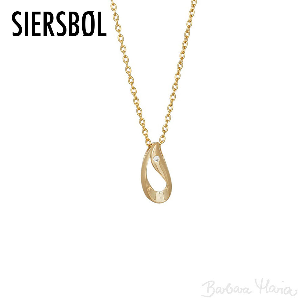 Siersbøl 8kt guld vedhæng - 255003CZ3