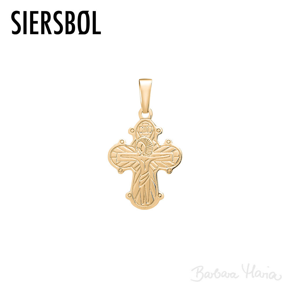 Siersbøl 8kt guld Dagmarkors - 29170100300