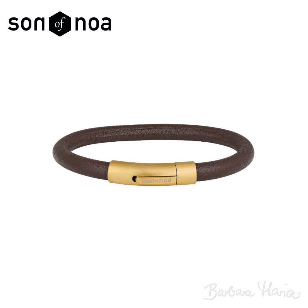 Son of Noa armbånd brunt kalvelæder - 897020-brown23