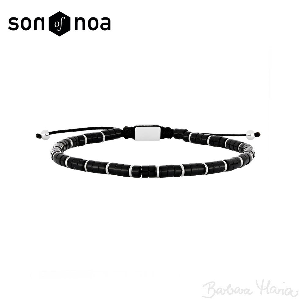 Son of Noa sort Onyx armbånd - 889004