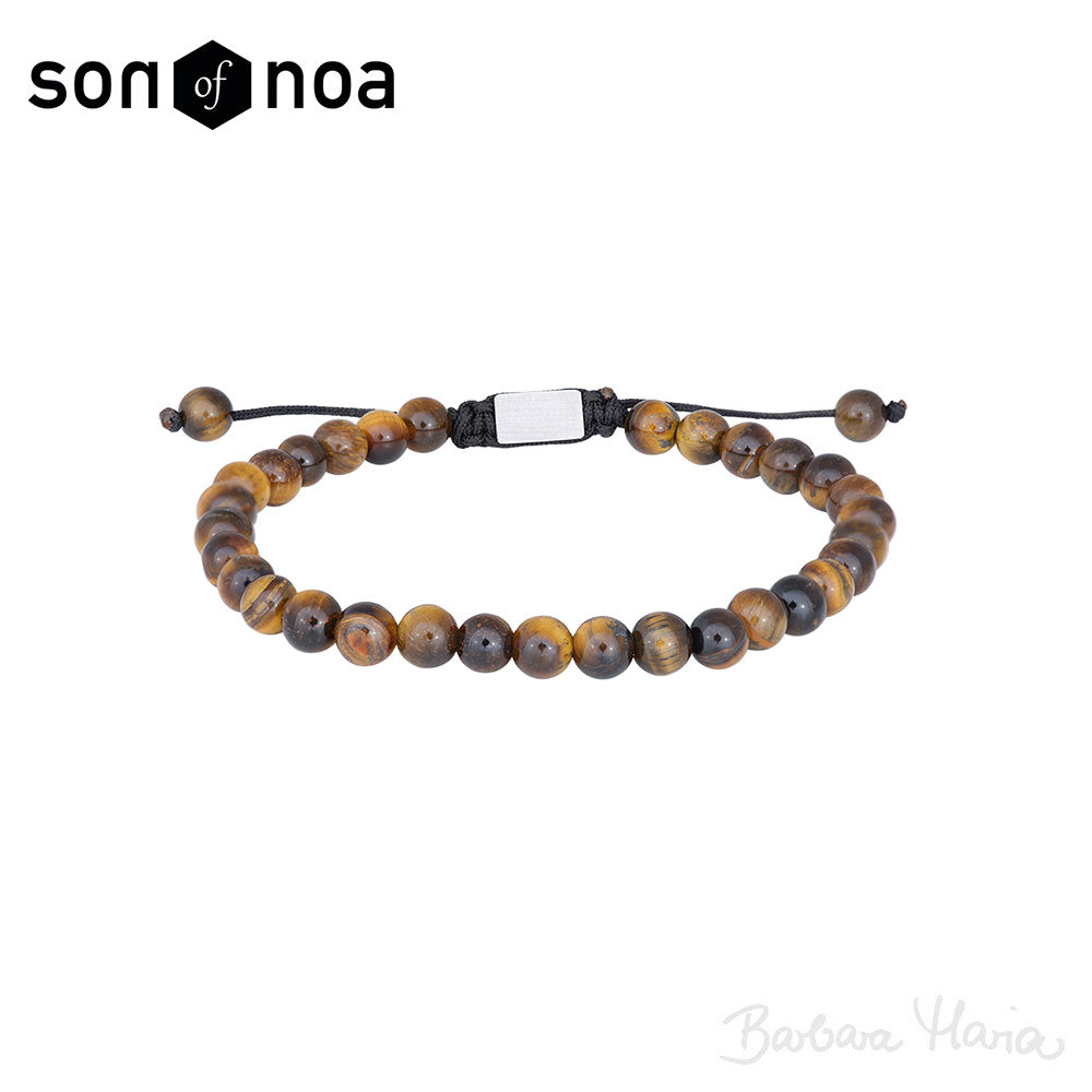 Son of Noa yellow tiger eye armbånd - 80980000000